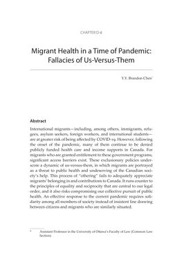 Image of the Page - 407 - in VULNERABLE - The Law, Policy and Ethics of COVID-19