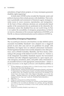Image of the Page - 422 - in VULNERABLE - The Law, Policy and Ethics of COVID-19