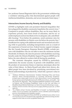 Image of the Page - 424 - in VULNERABLE - The Law, Policy and Ethics of COVID-19