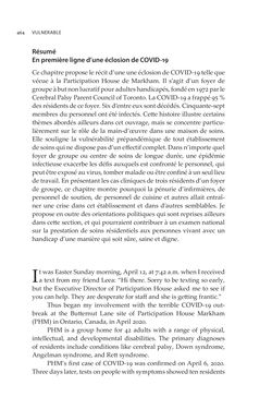 Image of the Page - 464 - in VULNERABLE - The Law, Policy and Ethics of COVID-19