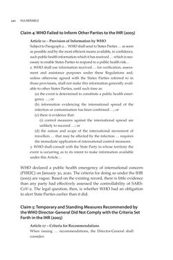 Bild der Seite - 540 - in VULNERABLE - The Law, Policy and Ethics of COVID-19