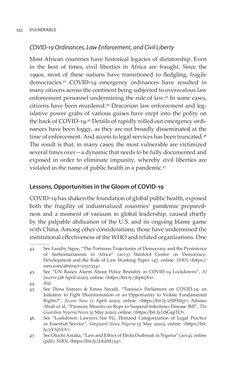 Bild der Seite - 552 - in VULNERABLE - The Law, Policy and Ethics of COVID-19