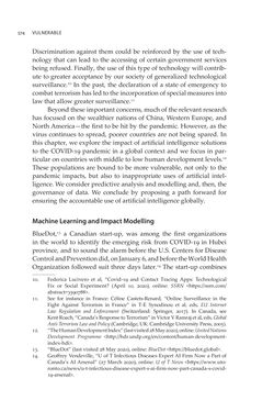 Image of the Page - 574 - in VULNERABLE - The Law, Policy and Ethics of COVID-19
