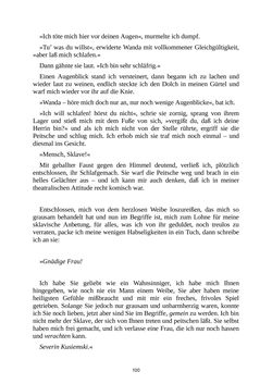 Image of the Page - 100 - in Venus im Pelz