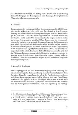 Image of the Page - 13 - in Vertragsrecht in der Coronakrise