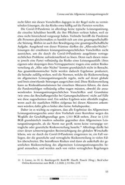 Image of the Page - 15 - in Vertragsrecht in der Coronakrise