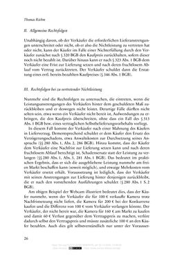 Image of the Page - 26 - in Vertragsrecht in der Coronakrise