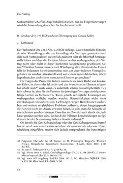 Image of the Page - 58 - in Vertragsrecht in der Coronakrise