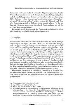 Image of the Page - 59 - in Vertragsrecht in der Coronakrise
