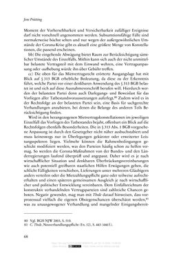 Image of the Page - 68 - in Vertragsrecht in der Coronakrise