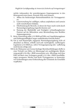 Bild der Seite - 71 - in Vertragsrecht in der Coronakrise