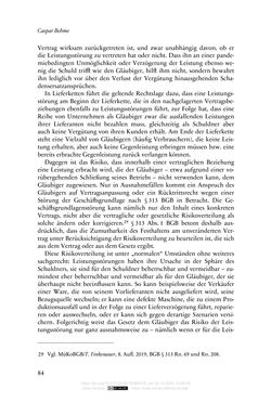 Image of the Page - 84 - in Vertragsrecht in der Coronakrise