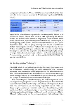 Bild der Seite - 93 - in Vertragsrecht in der Coronakrise