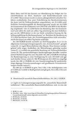 Image of the Page - 97 - in Vertragsrecht in der Coronakrise