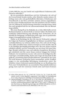Image of the Page - 102 - in Vertragsrecht in der Coronakrise