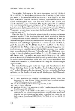 Image of the Page - 142 - in Vertragsrecht in der Coronakrise