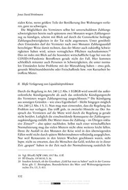 Image of the Page - 152 - in Vertragsrecht in der Coronakrise