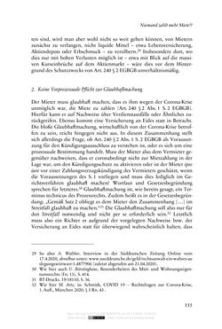 Image of the Page - 155 - in Vertragsrecht in der Coronakrise