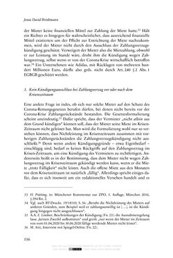 Image of the Page - 156 - in Vertragsrecht in der Coronakrise