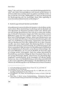 Image of the Page - 188 - in Vertragsrecht in der Coronakrise