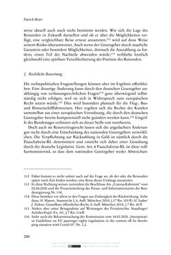 Image of the Page - 200 - in Vertragsrecht in der Coronakrise