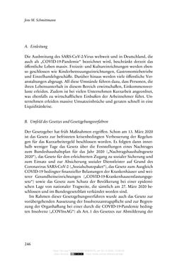Image of the Page - 246 - in Vertragsrecht in der Coronakrise