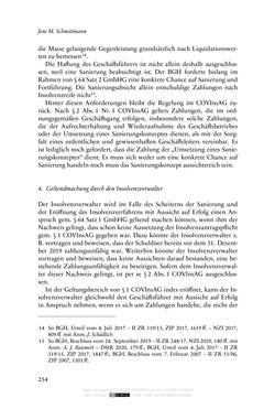 Image of the Page - 254 - in Vertragsrecht in der Coronakrise