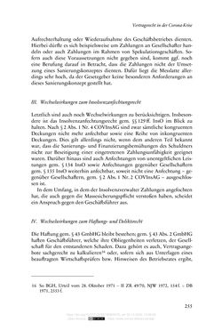 Image of the Page - 255 - in Vertragsrecht in der Coronakrise