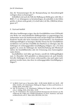 Image of the Page - 256 - in Vertragsrecht in der Coronakrise