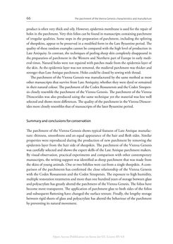 Image of the Page - 66 - in The Vienna Genesis - Material analysis and conservation of a Late Antique illuminated manuscript on purple parchment