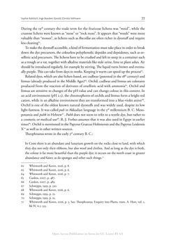 Image of the Page - 77 - in The Vienna Genesis - Material analysis and conservation of a Late Antique illuminated manuscript on purple parchment