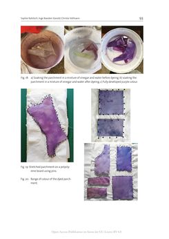 Bild der Seite - 93 - in The Vienna Genesis - Material analysis and conservation of a Late Antique illuminated manuscript on purple parchment