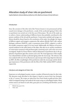 Bild der Seite - 155 - in The Vienna Genesis - Material analysis and conservation of a Late Antique illuminated manuscript on purple parchment