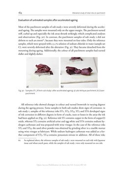 Bild der Seite - 184 - in The Vienna Genesis - Material analysis and conservation of a Late Antique illuminated manuscript on purple parchment