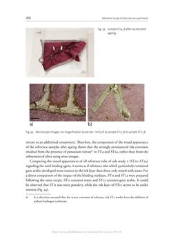 Image of the Page - 186 - in The Vienna Genesis - Material analysis and conservation of a Late Antique illuminated manuscript on purple parchment