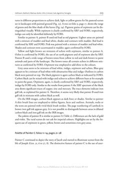 Image of the Page - 223 - in The Vienna Genesis - Material analysis and conservation of a Late Antique illuminated manuscript on purple parchment