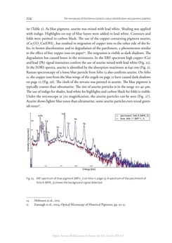 Bild der Seite - 224 - in The Vienna Genesis - Material analysis and conservation of a Late Antique illuminated manuscript on purple parchment