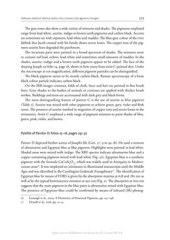 Bild der Seite - 227 - in The Vienna Genesis - Material analysis and conservation of a Late Antique illuminated manuscript on purple parchment