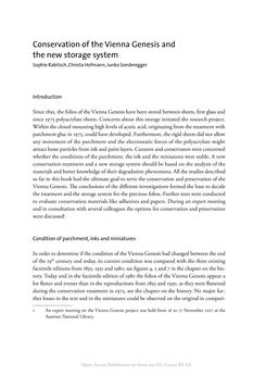 Image of the Page - 247 - in The Vienna Genesis - Material analysis and conservation of a Late Antique illuminated manuscript on purple parchment