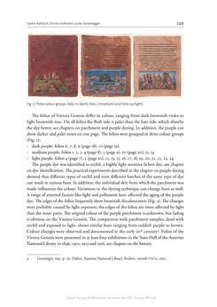 Image of the Page - 249 - in The Vienna Genesis - Material analysis and conservation of a Late Antique illuminated manuscript on purple parchment