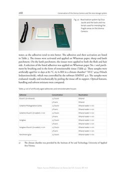 Bild der Seite - 268 - in The Vienna Genesis - Material analysis and conservation of a Late Antique illuminated manuscript on purple parchment