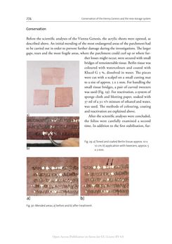 Bild der Seite - 274 - in The Vienna Genesis - Material analysis and conservation of a Late Antique illuminated manuscript on purple parchment