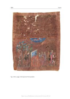 Bild der Seite - 290 - in The Vienna Genesis - Material analysis and conservation of a Late Antique illuminated manuscript on purple parchment