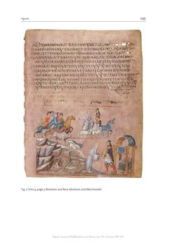 Image of the Page - 295 - in The Vienna Genesis - Material analysis and conservation of a Late Antique illuminated manuscript on purple parchment