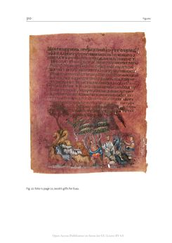 Bild der Seite - 310 - in The Vienna Genesis - Material analysis and conservation of a Late Antique illuminated manuscript on purple parchment
