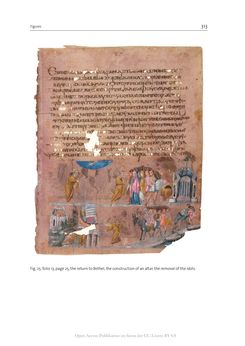 Bild der Seite - 313 - in The Vienna Genesis - Material analysis and conservation of a Late Antique illuminated manuscript on purple parchment