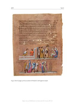 Bild der Seite - 320 - in The Vienna Genesis - Material analysis and conservation of a Late Antique illuminated manuscript on purple parchment