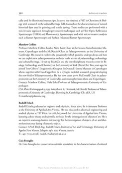 Image of the Page - 340 - in The Vienna Genesis - Material analysis and conservation of a Late Antique illuminated manuscript on purple parchment