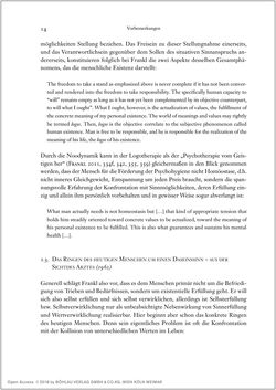 Image of the Page - 14 - in Viktor E. Frankl - Gesammlte Werke