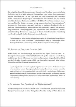 Image of the Page - 23 - in Viktor E. Frankl - Gesammlte Werke